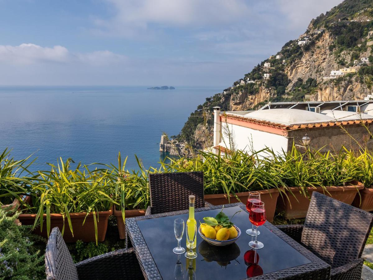 Scorcio D' Oltremare - Sea View Apt In Positano Exterior foto