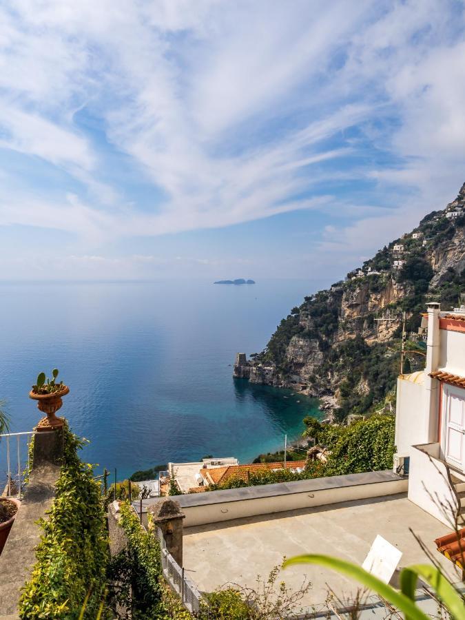 Scorcio D' Oltremare - Sea View Apt In Positano Exterior foto
