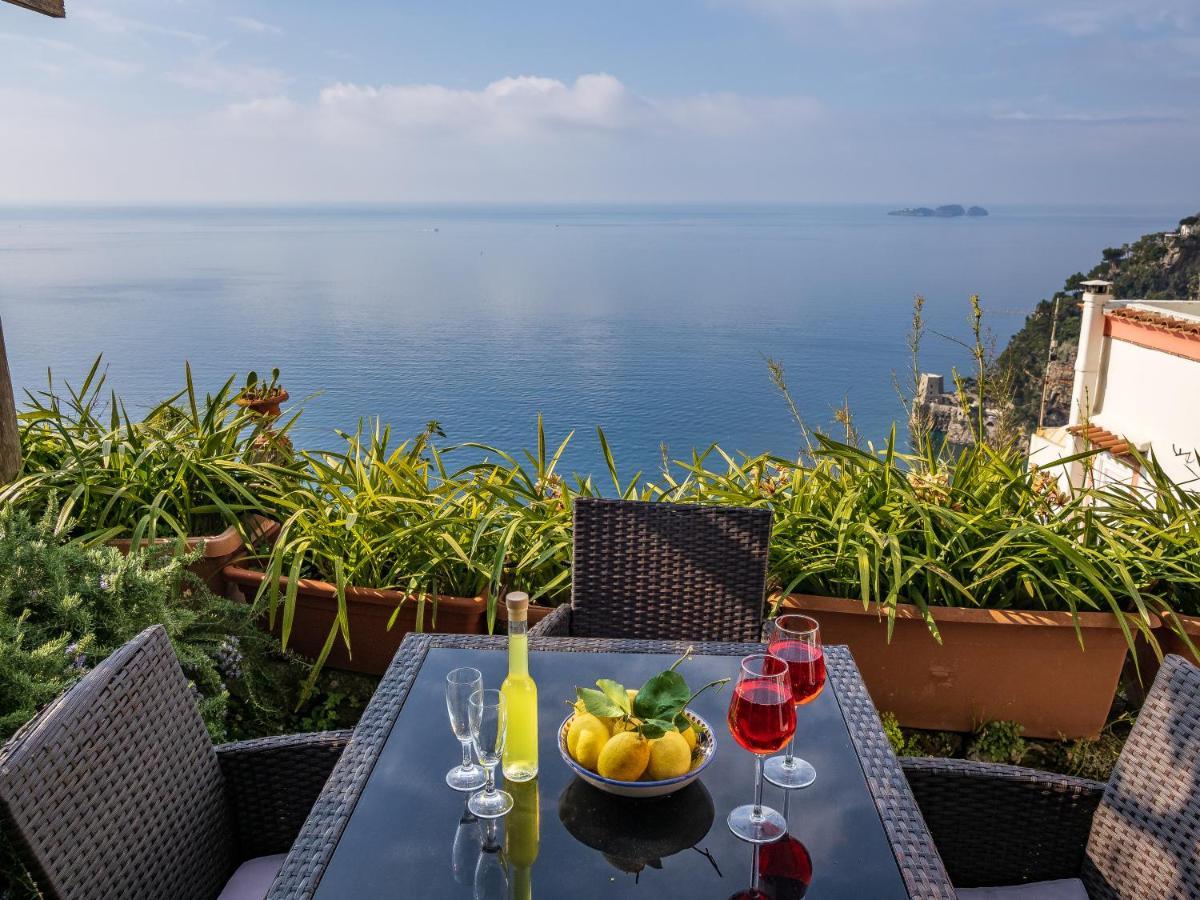 Scorcio D' Oltremare - Sea View Apt In Positano Exterior foto